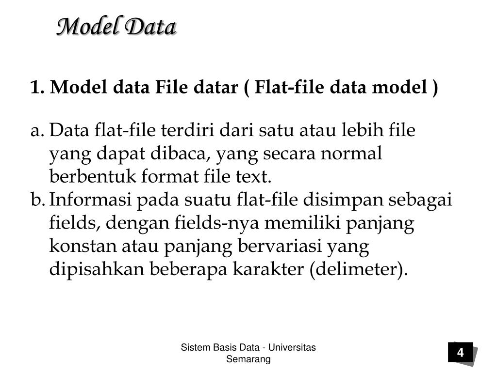 PPT Model Data PowerPoint Presentation, free download ID6421458