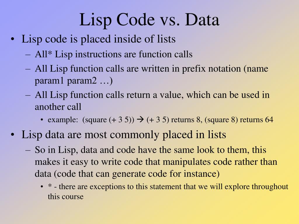 PPT Lisp An Introduction PowerPoint Presentation, free download ID