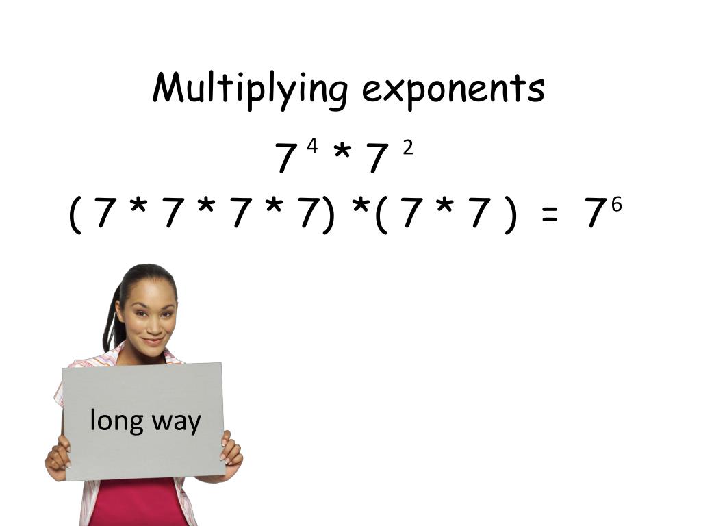 PPT Multiplying Exponents PowerPoint Presentation, free download ID