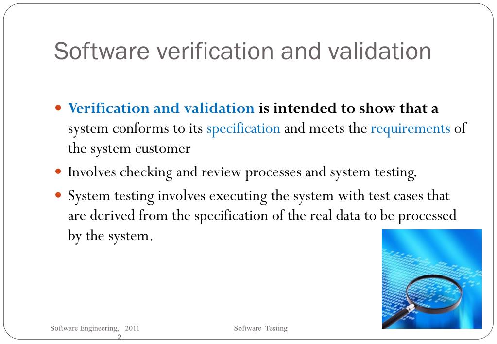 PPT Software Engineering Testing PowerPoint Presentation, free