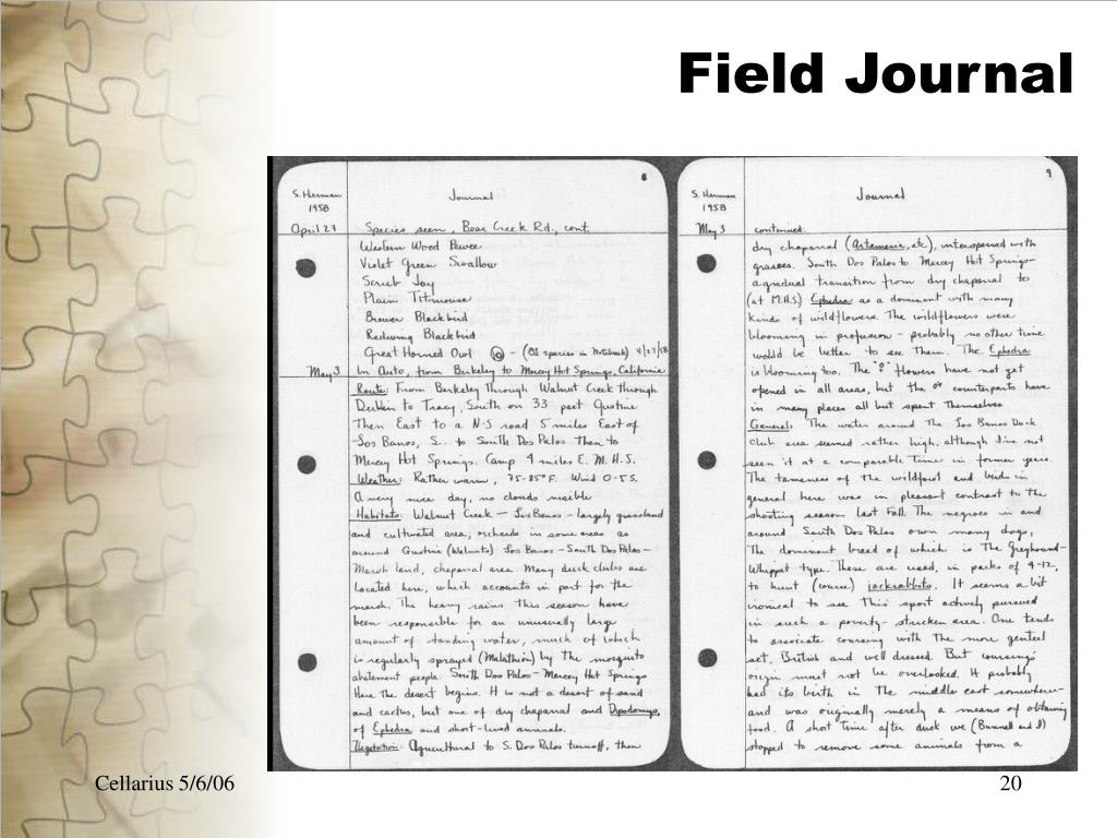PPT Critical Tools for Professional Research Field Journals