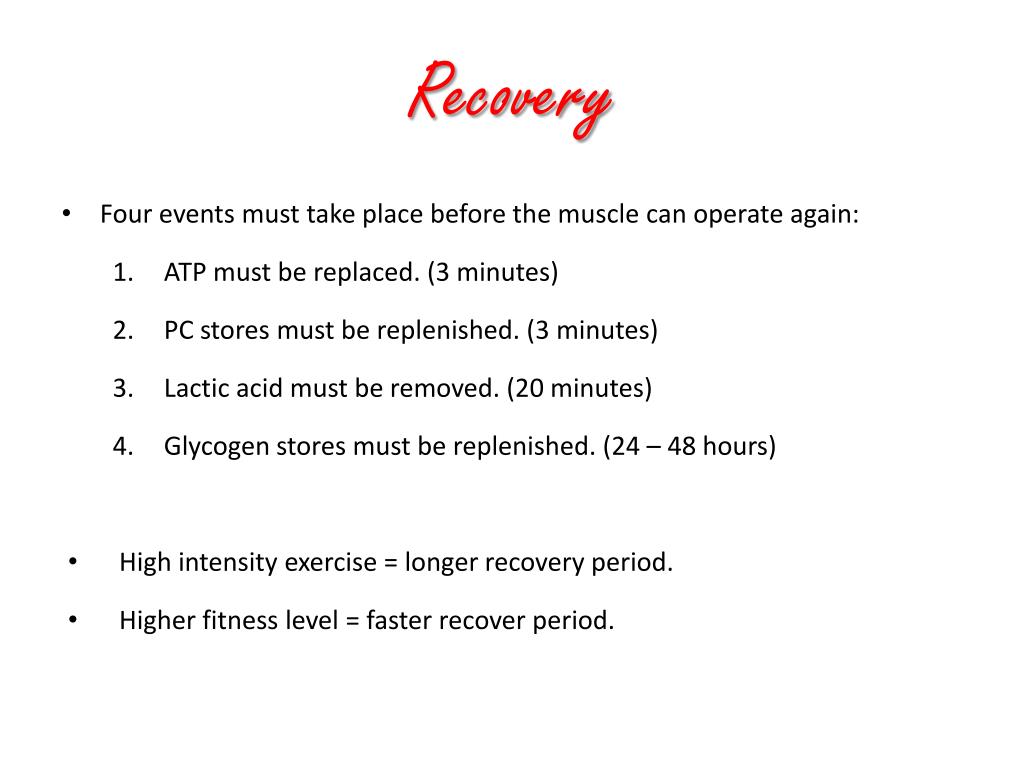 PPT Anaerobic Power & Capacity Anaerobic Training PowerPoint
