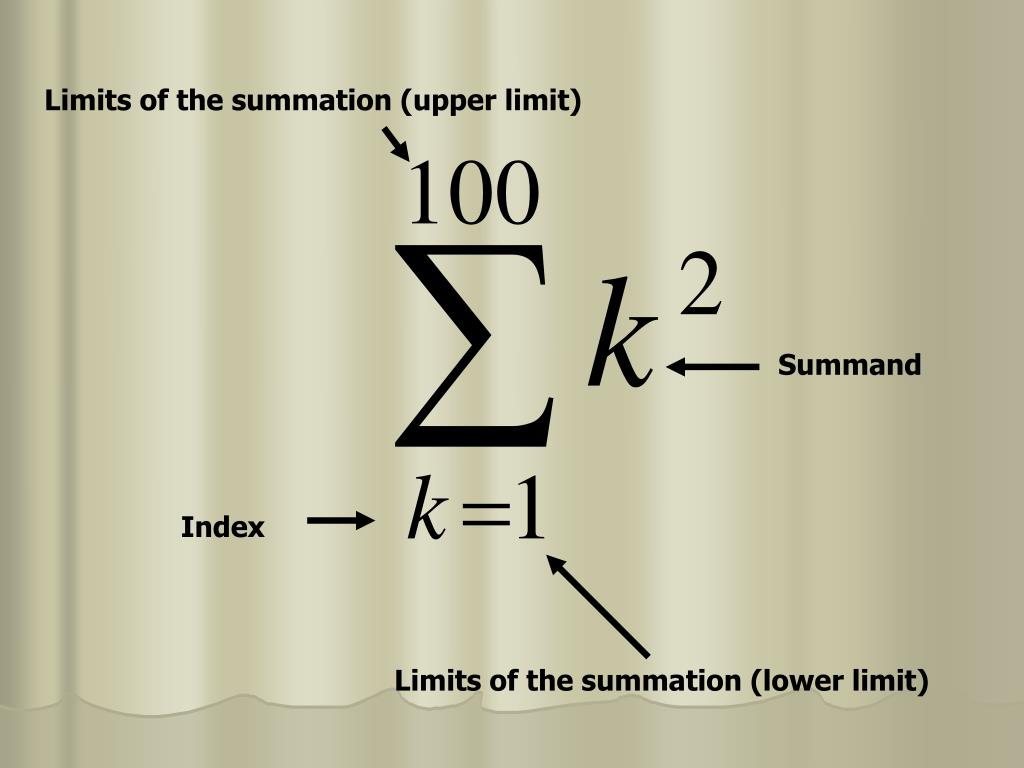 PPT 13.6 Sigma Notation PowerPoint Presentation, free download ID