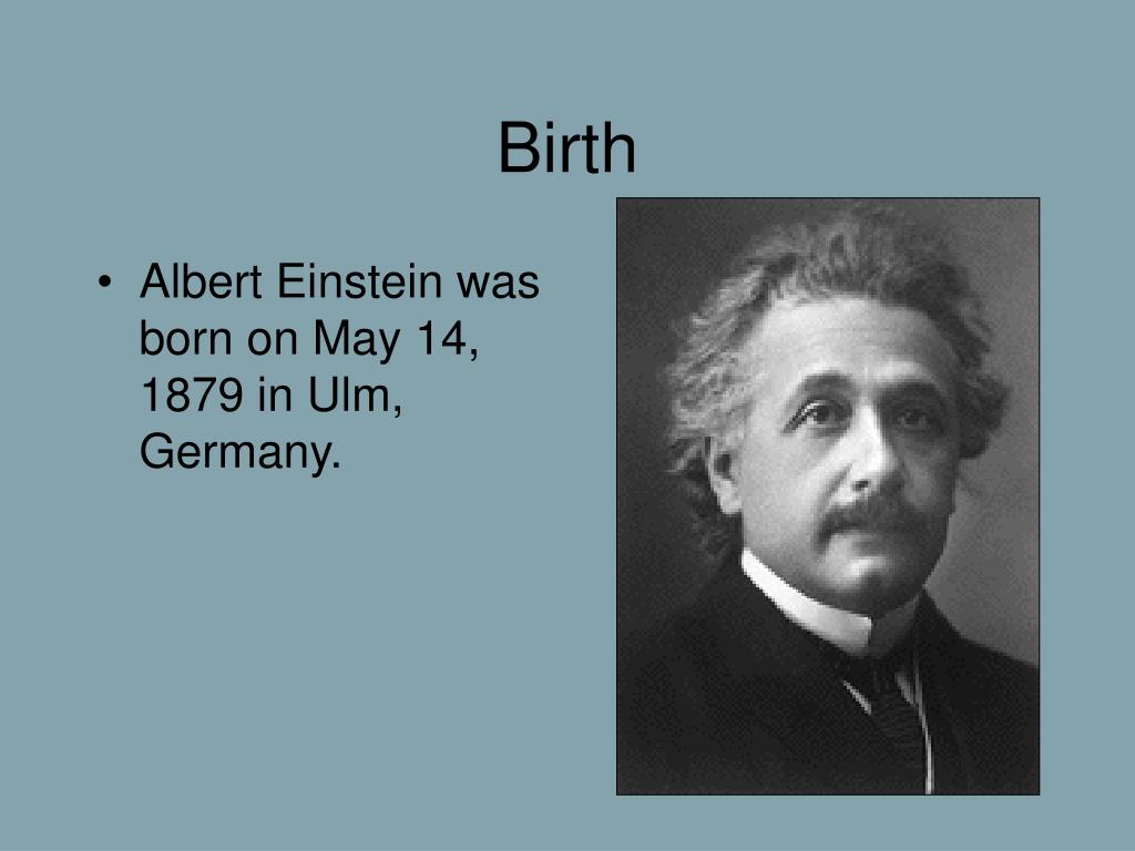 PPT Albert Einstein PowerPoint Presentation, free download ID6457337