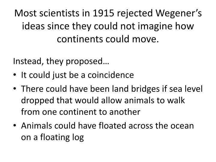PPT Exploring Continental Drift & The Theory of Plate Tectonics