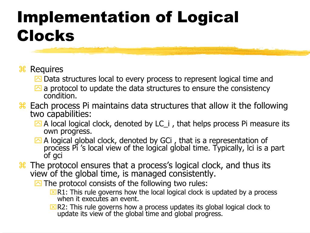 PPT Distributed Computing Concepts Global Time and State in Distributed Systems PowerPoint