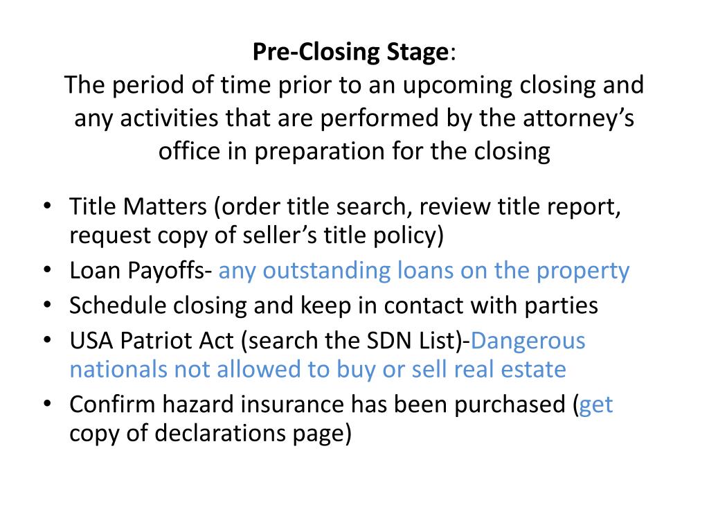PPT Residential Real Estate Closings in PowerPoint