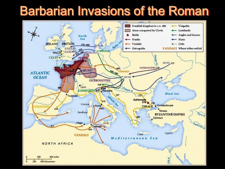 Barbarian Invasions Glory of Rome