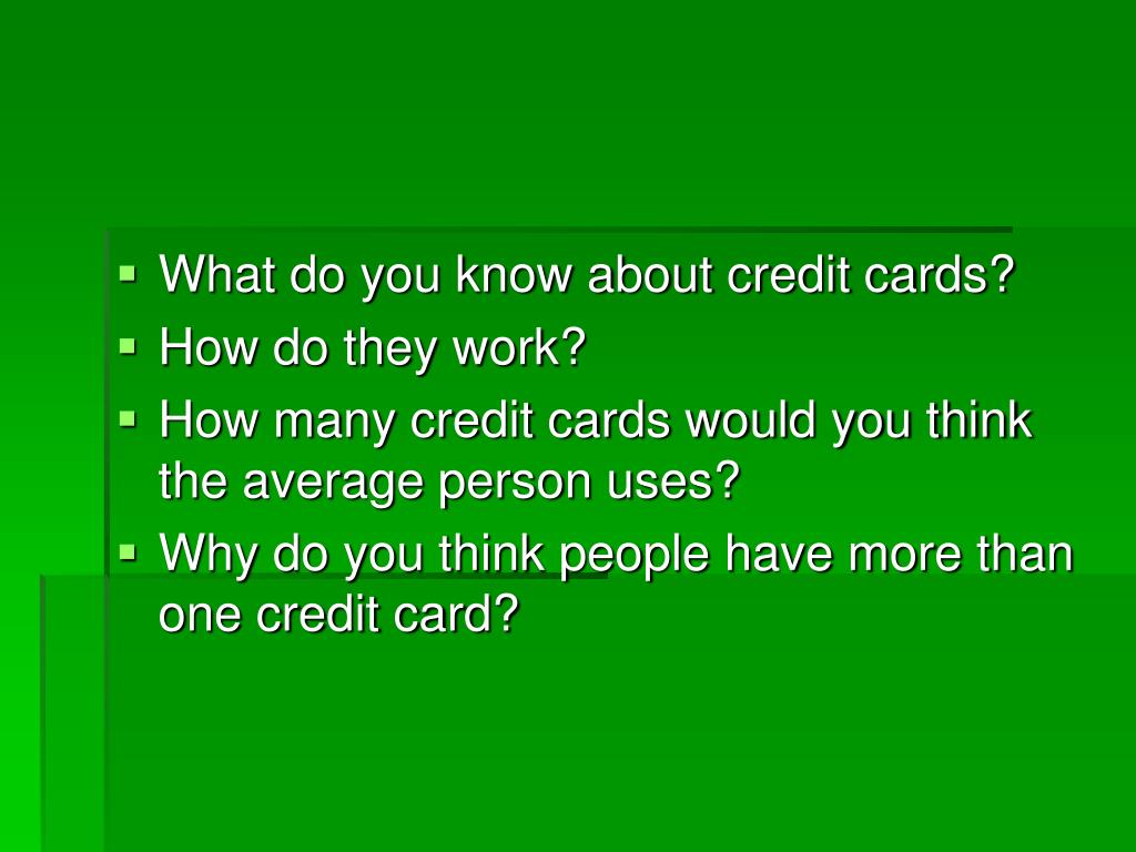 PPT The Secret History of Credit Cards PowerPoint Presentation, free