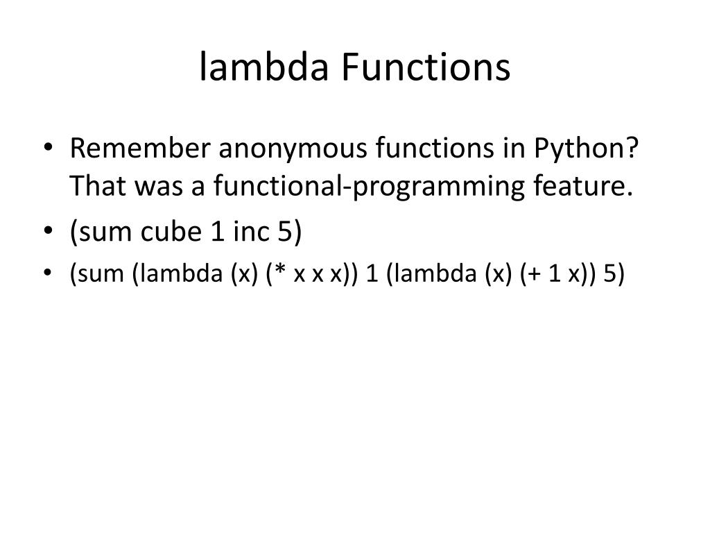 PPT Scheme & Functional Programming PowerPoint Presentation, free