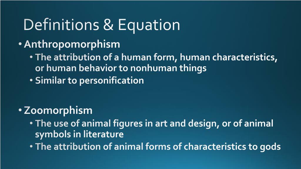 PPT Zoomorphism PowerPoint Presentation, free download ID6487939