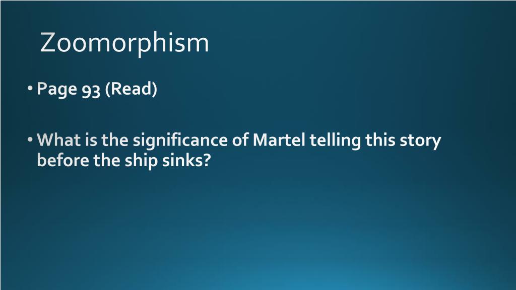 PPT Zoomorphism PowerPoint Presentation, free download ID6487939