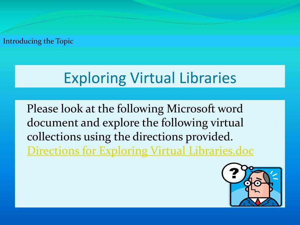 PPT Virtual Libraries PowerPoint Presentation, free download ID