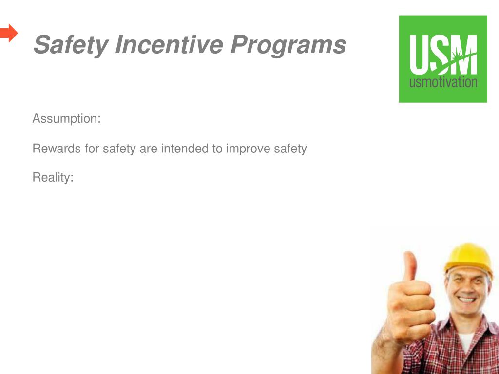 PPT Designing and Executing Effective Safety Incentive Programs