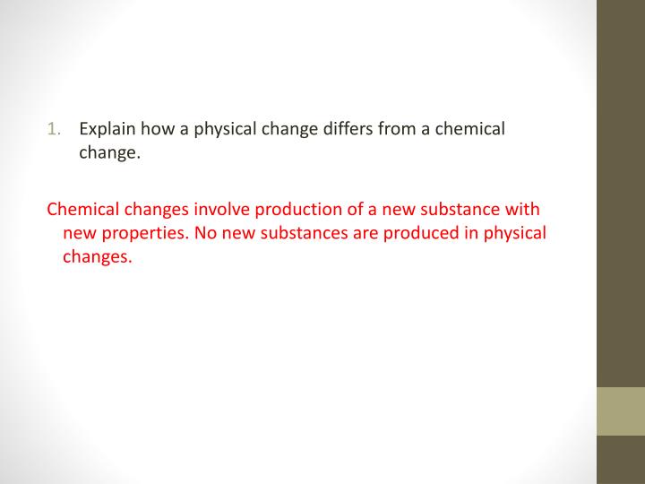 PPT Physical and Chemical Changes PowerPoint Presentation ID6496616