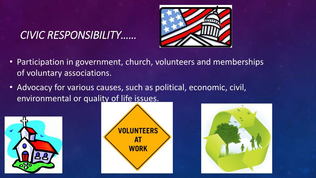PPT - Civic responsibility PowerPoint Presentation, free download - ID