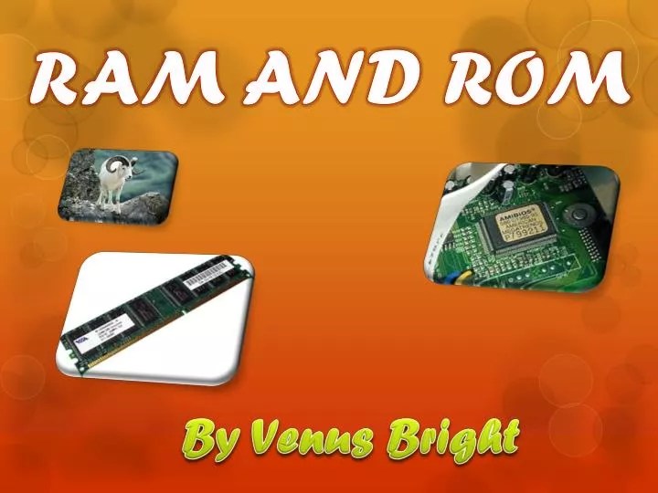 PPT RAM AND ROM PowerPoint Presentation, free download ID6500641