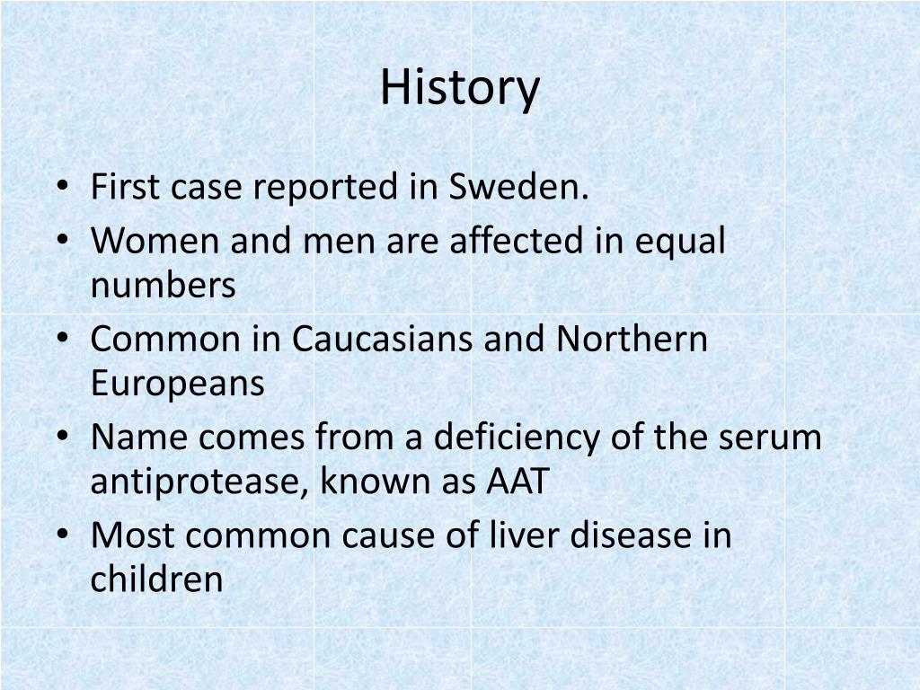 PPT Alpha1 Antitrypsin Deficiency (AATD) PowerPoint Presentation