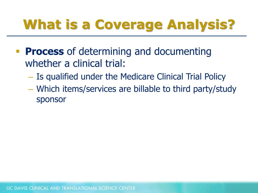 PPT CRC Basic 2.0 Medicare Coverage Analysis PowerPoint Presentation ID6501956