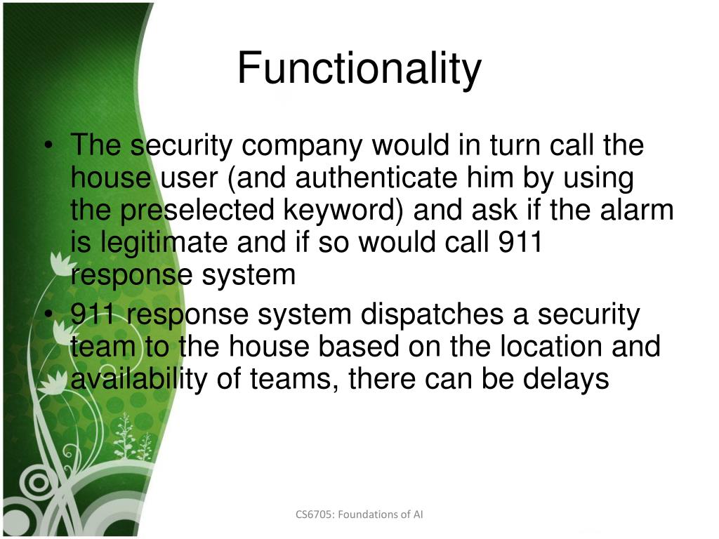 PPT Intelligent Thief & Home Security System Brahms Perspective PowerPoint Presentation ID