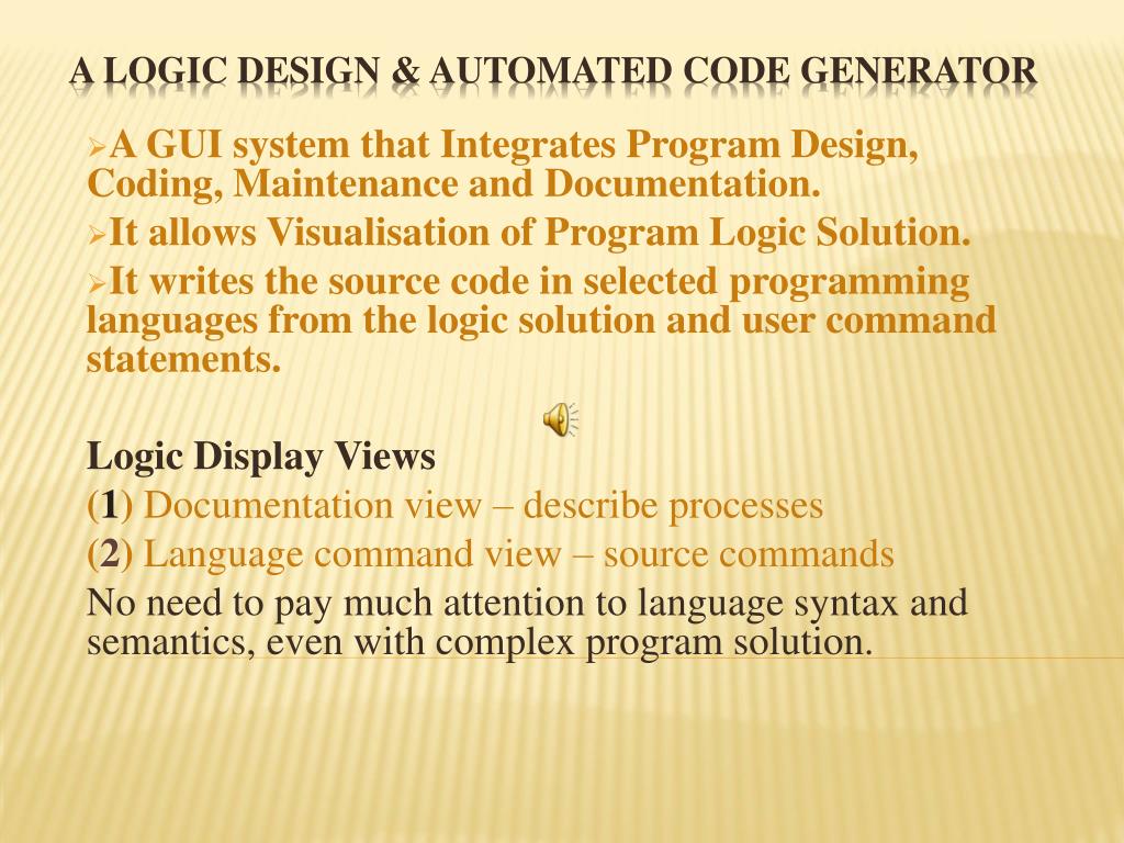 PPT LogicCoder PowerPoint Presentation, free download ID6507875