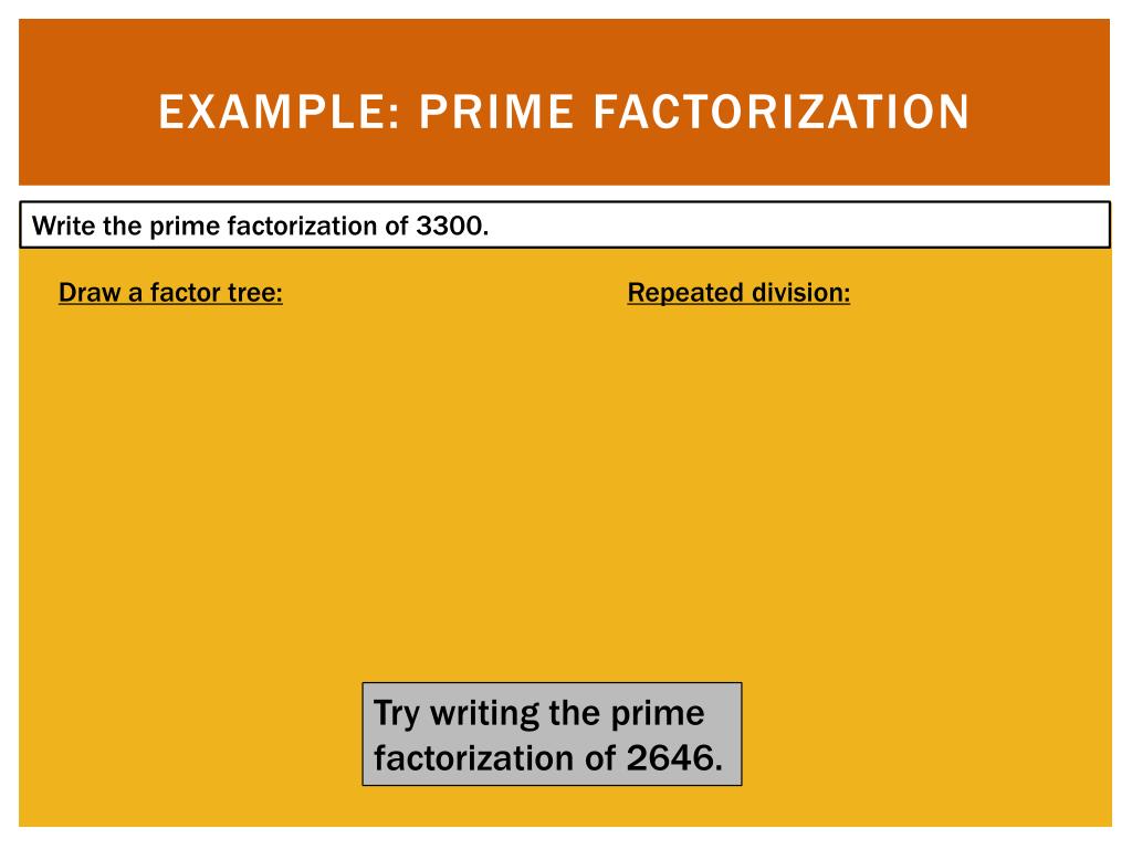 PPT Factors and products PowerPoint Presentation, free download ID