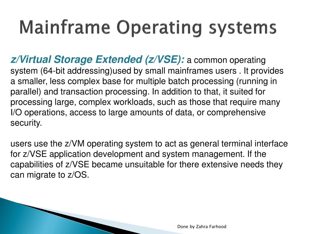 PPT Mainframes PowerPoint Presentation, free download ID6510955