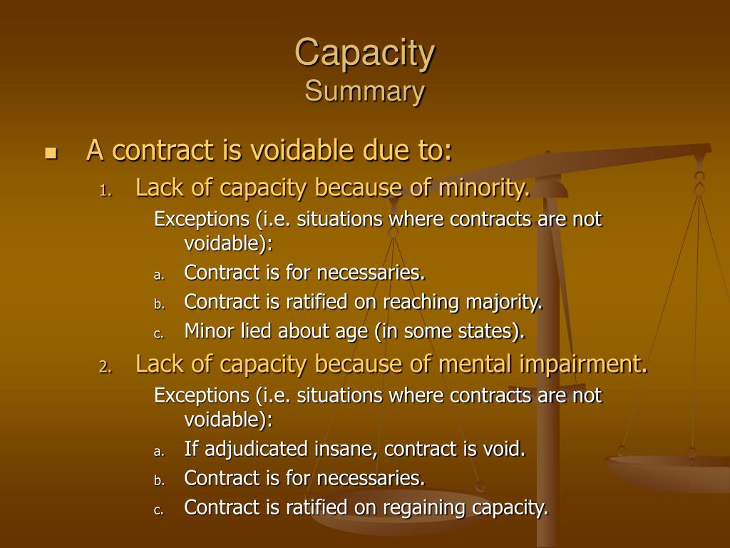 PPT Business Law I Elements of A Contract Legality, Consent, and