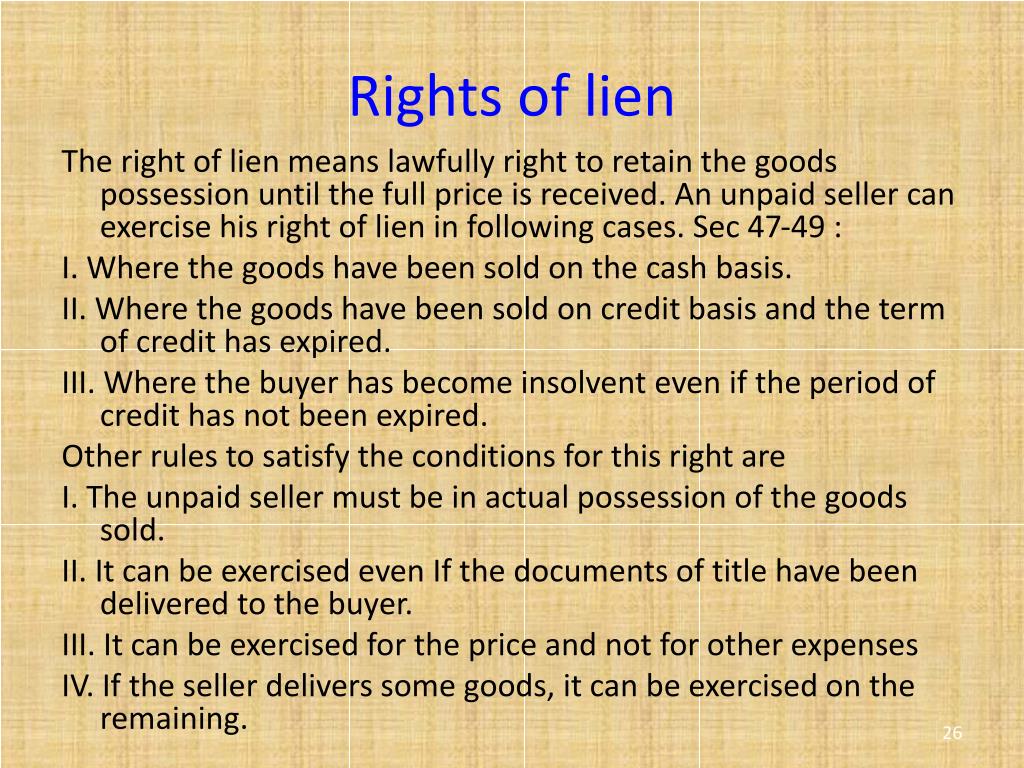 What Does Existing Liens Mean at Lori Herrera blog