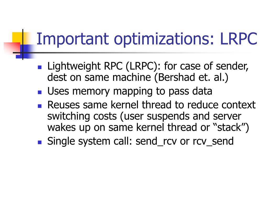 What is the point of LRPC? Why would anyone want to.