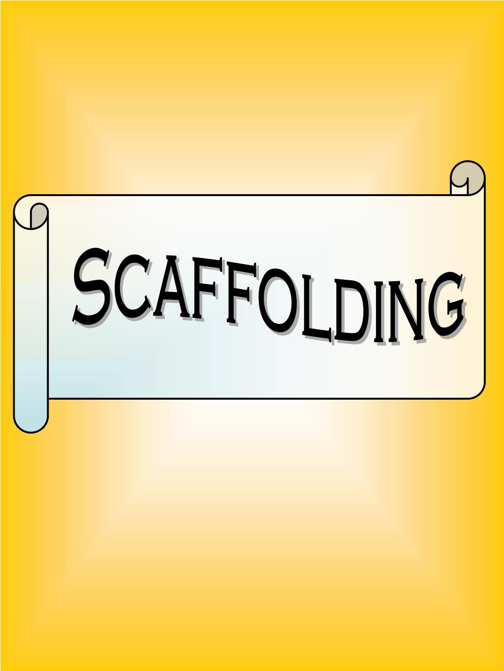 PPT Scaffolding PowerPoint Presentation, free download ID6521033