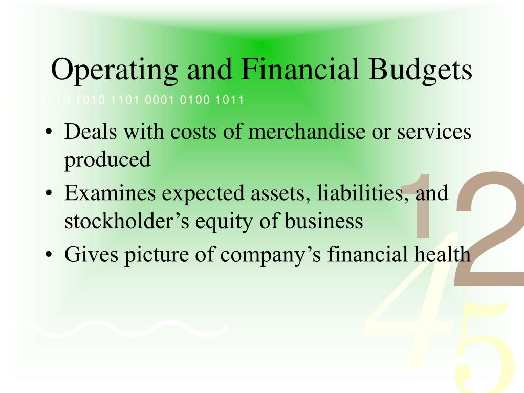 PPT Types of Budgets PowerPoint Presentation, free download ID6521642