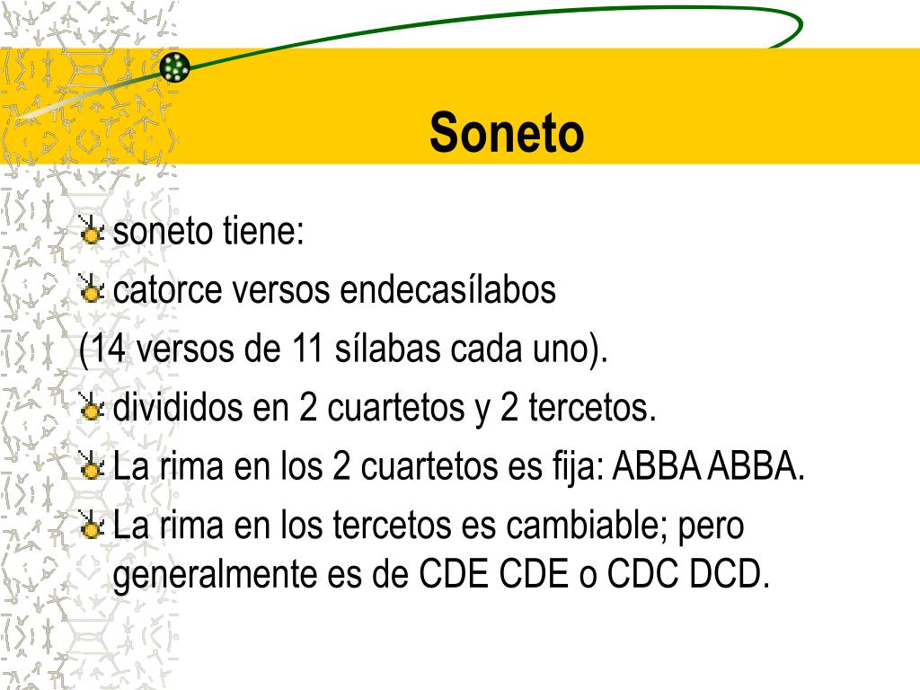 Ejemplos De De 11 Silabas Y 14 Versos ColecciÃ³n de Ejemplo
