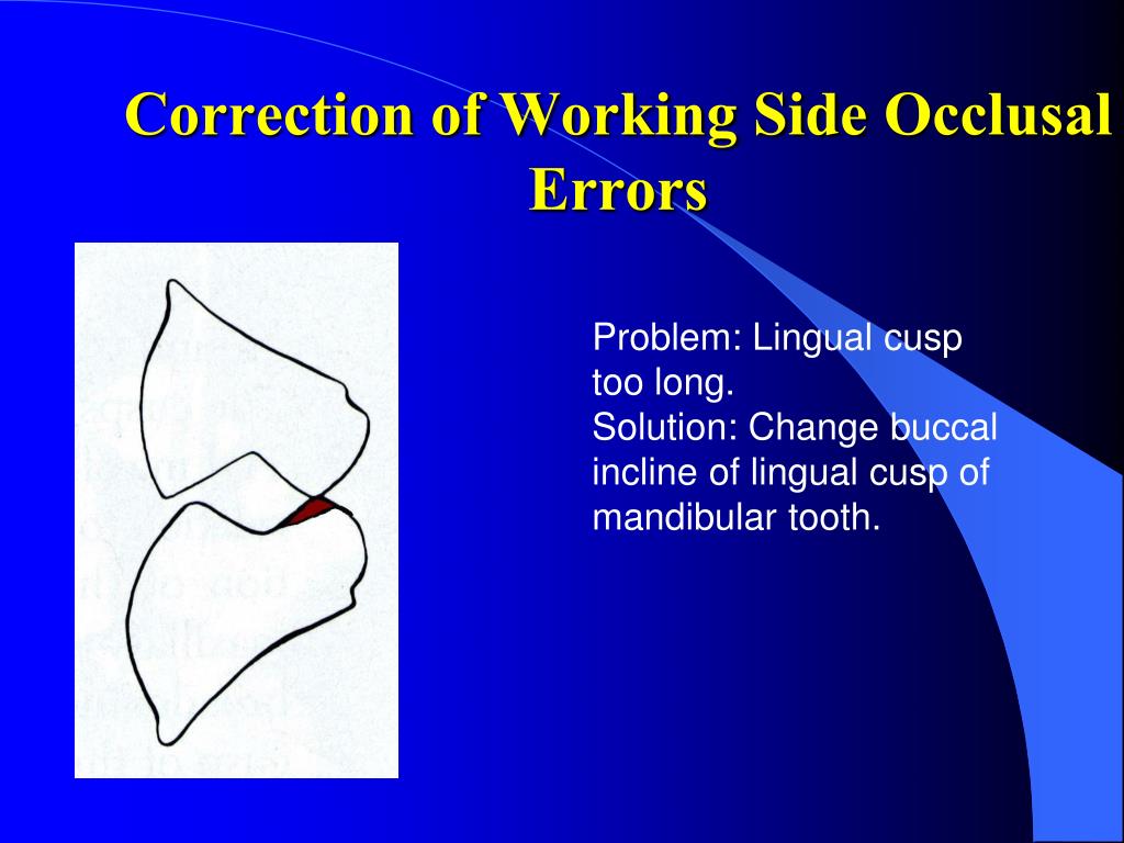 PPT Denture Placement & Occlusion Correction PowerPoint Presentation