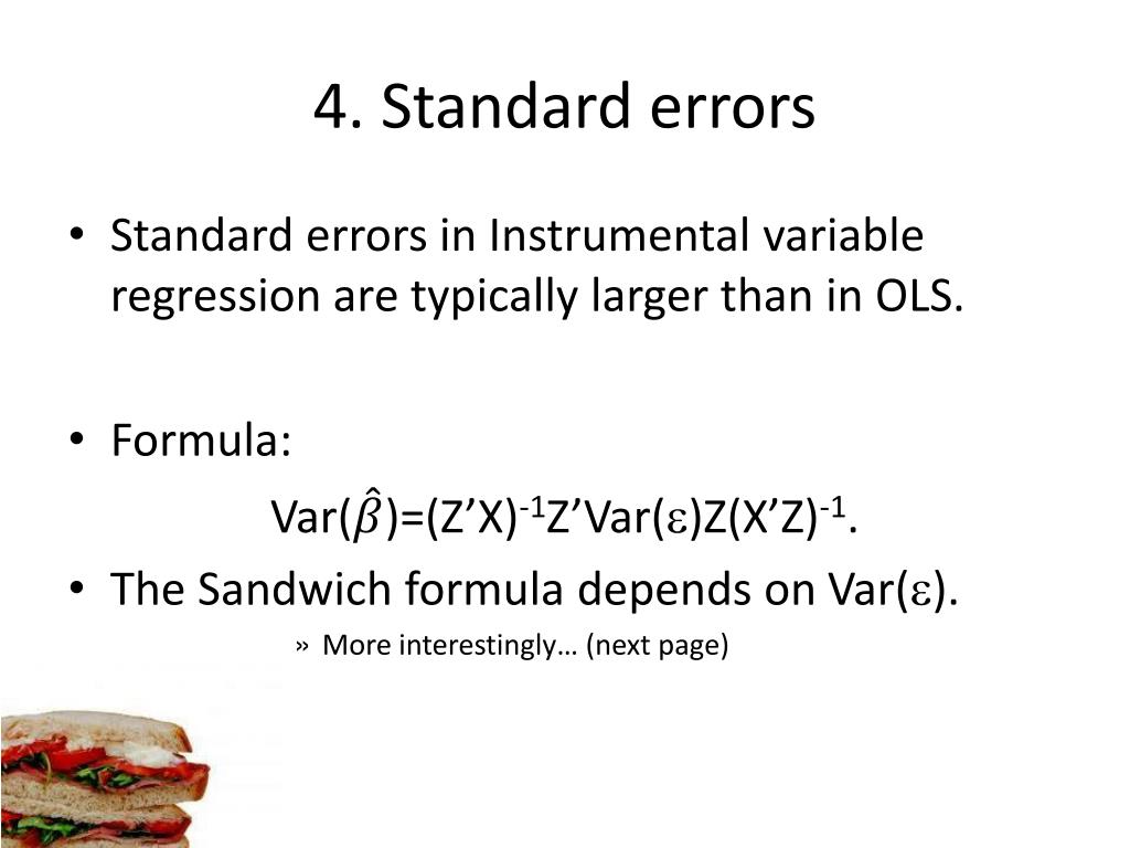 PPT Instrumental variable estimation PowerPoint Presentation, free