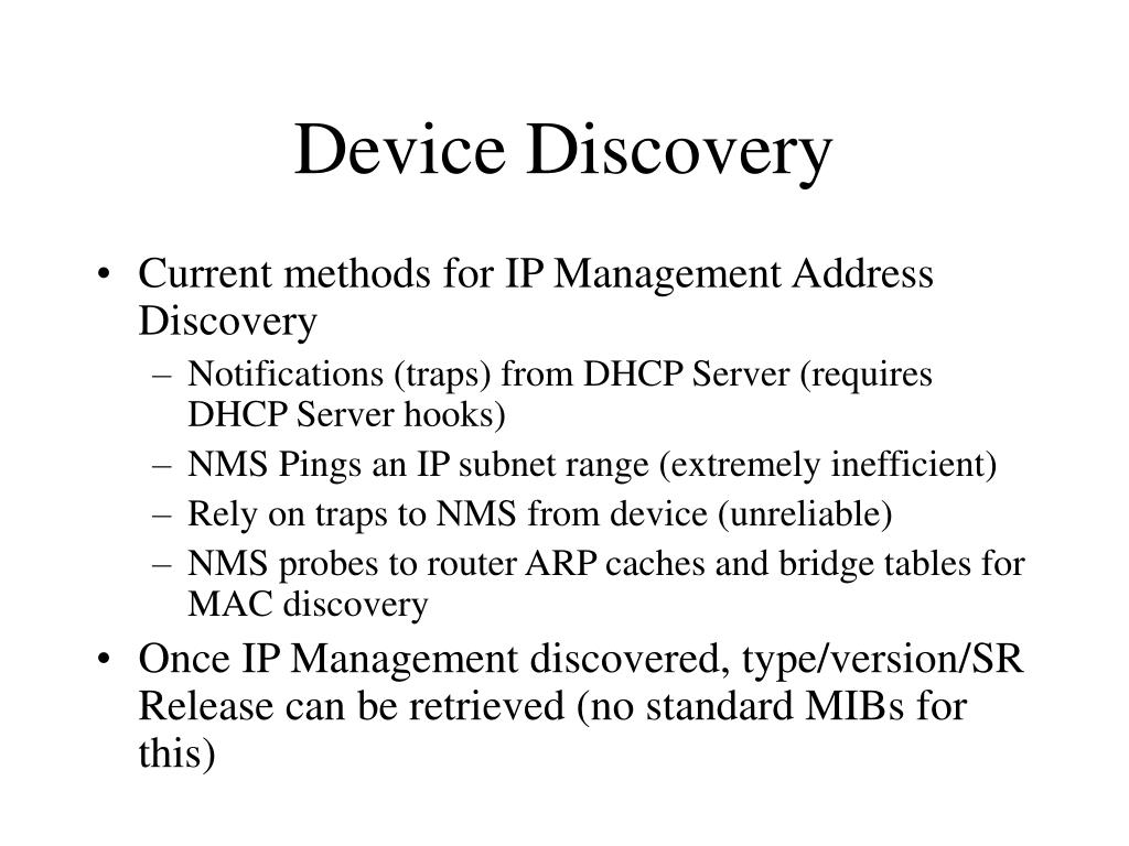 PPT Topology Discovery Requirements PowerPoint Presentation, free
