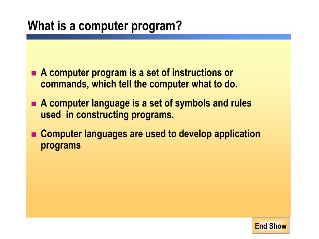 PPT Introduction to Programming PowerPoint Presentation, free