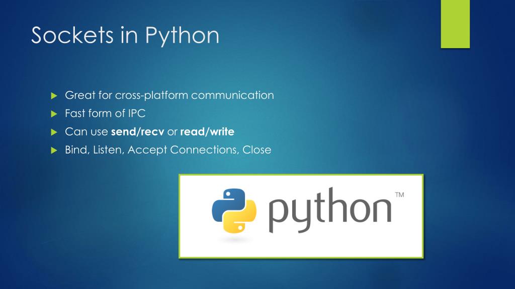PPT Socket Programming in Python PowerPoint Presentation, free