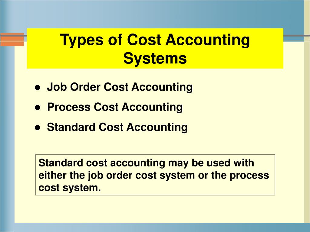 PPT Job Order Cost Accounting PowerPoint Presentation, free download