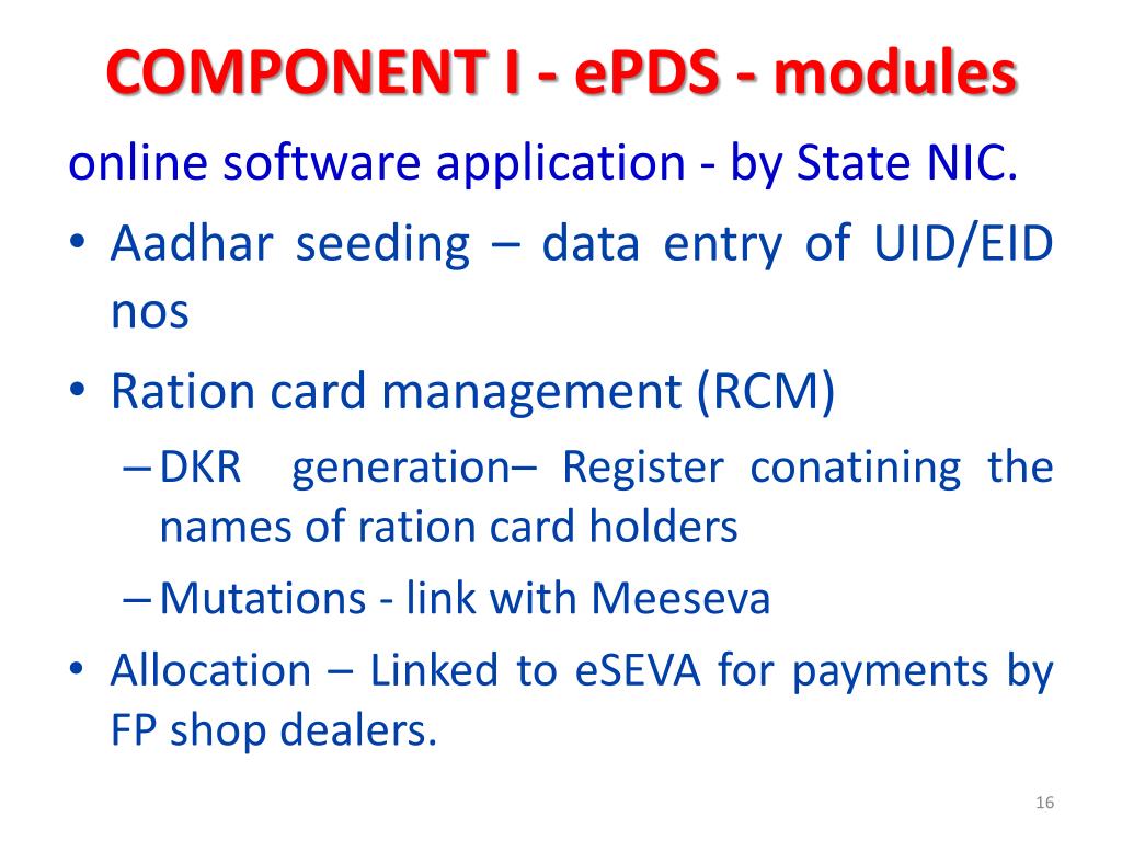 PPT Ration cards Reaching the needy PowerPoint Presentation, free