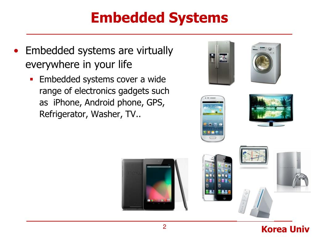 PPT Lecture 1. Embedded Systems vs GeneralPurpose Systems PowerPoint