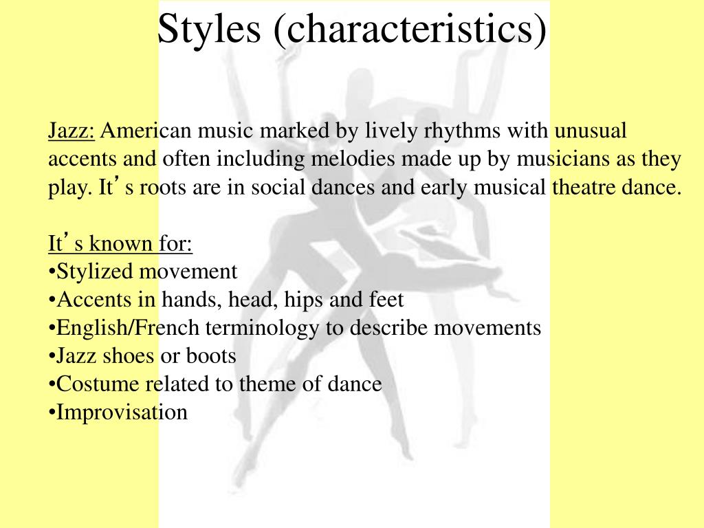 PPT The Elements of Dance PowerPoint Presentation, free download ID