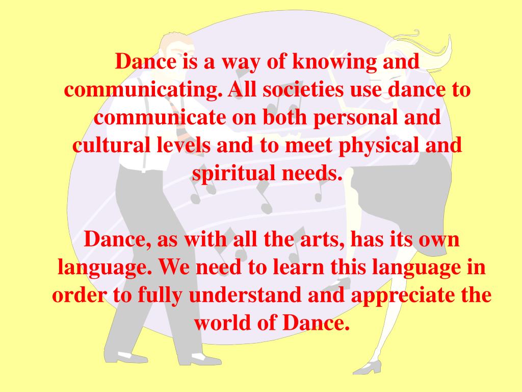 PPT The Elements of Dance PowerPoint Presentation, free download ID