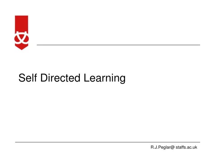 PPT Self Directed Learning PowerPoint Presentation, free download