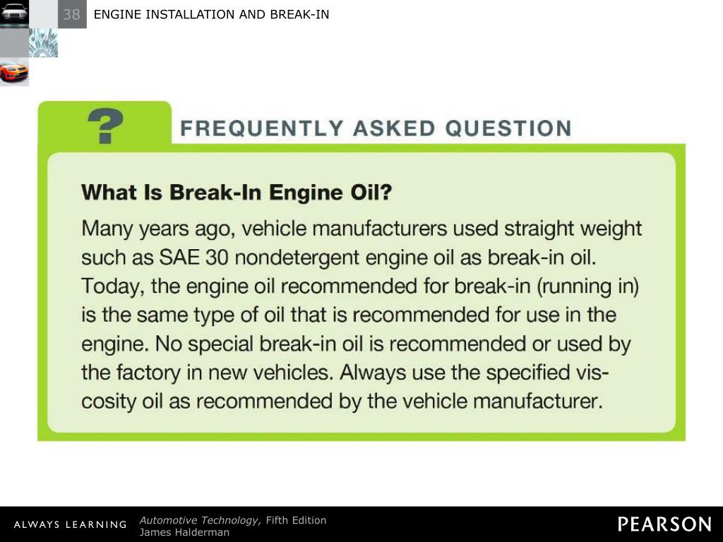 PPT ENGINE INSTALLATION AND BREAKIN PowerPoint Presentation, free