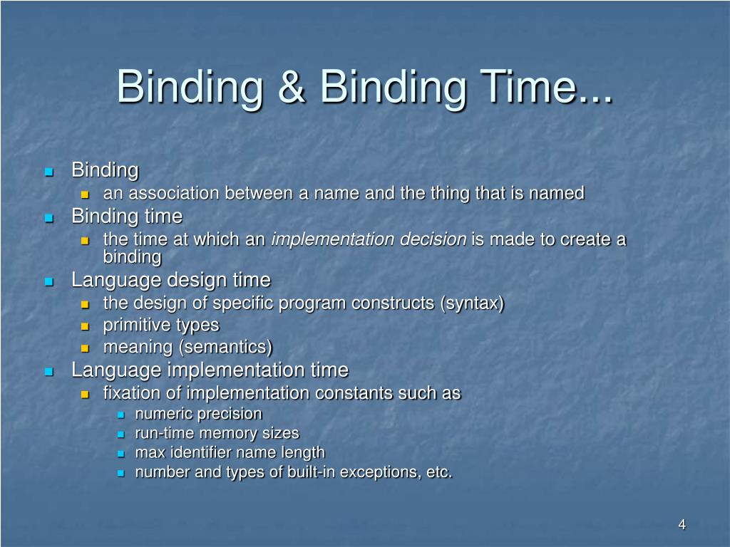 PPT Names, Scopes and Bindings PowerPoint Presentation, free download