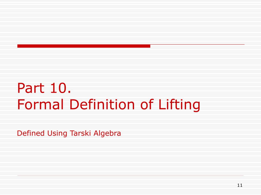 PPT Part 9. Lifting and Tubes PowerPoint Presentation, free download