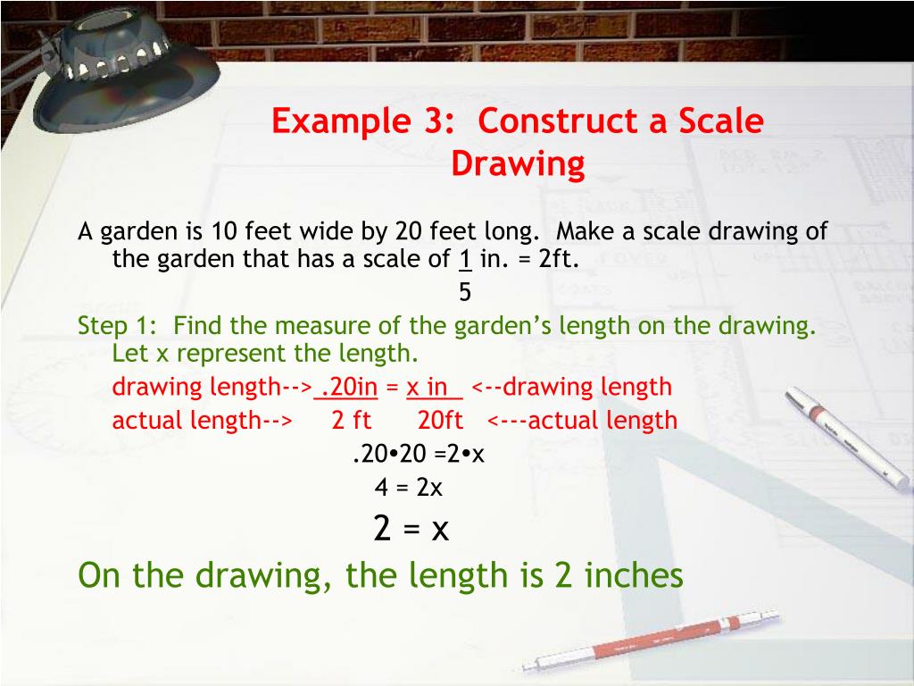 PPT Scale Drawings & Models PowerPoint Presentation, free download
