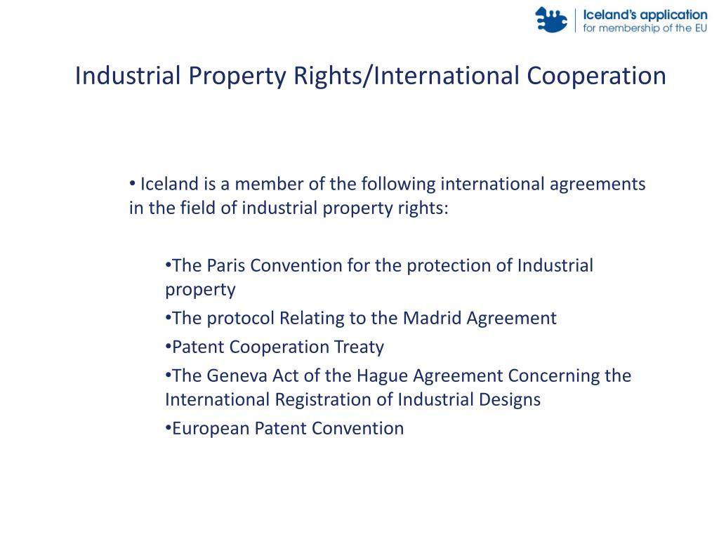 PPT Chapter 7 Intellectual Property Industrial Property Rights 20