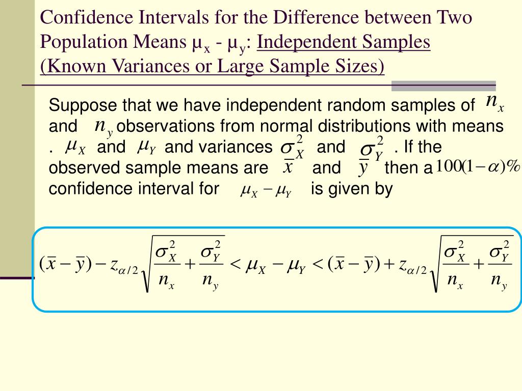 PPT Confidence Intervals for Variance and Standard Deviation